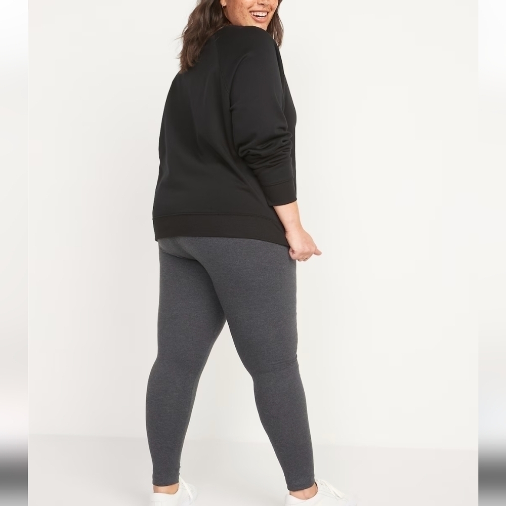 2X • Old Navy • High Waisted Jersey Ankle Leggings